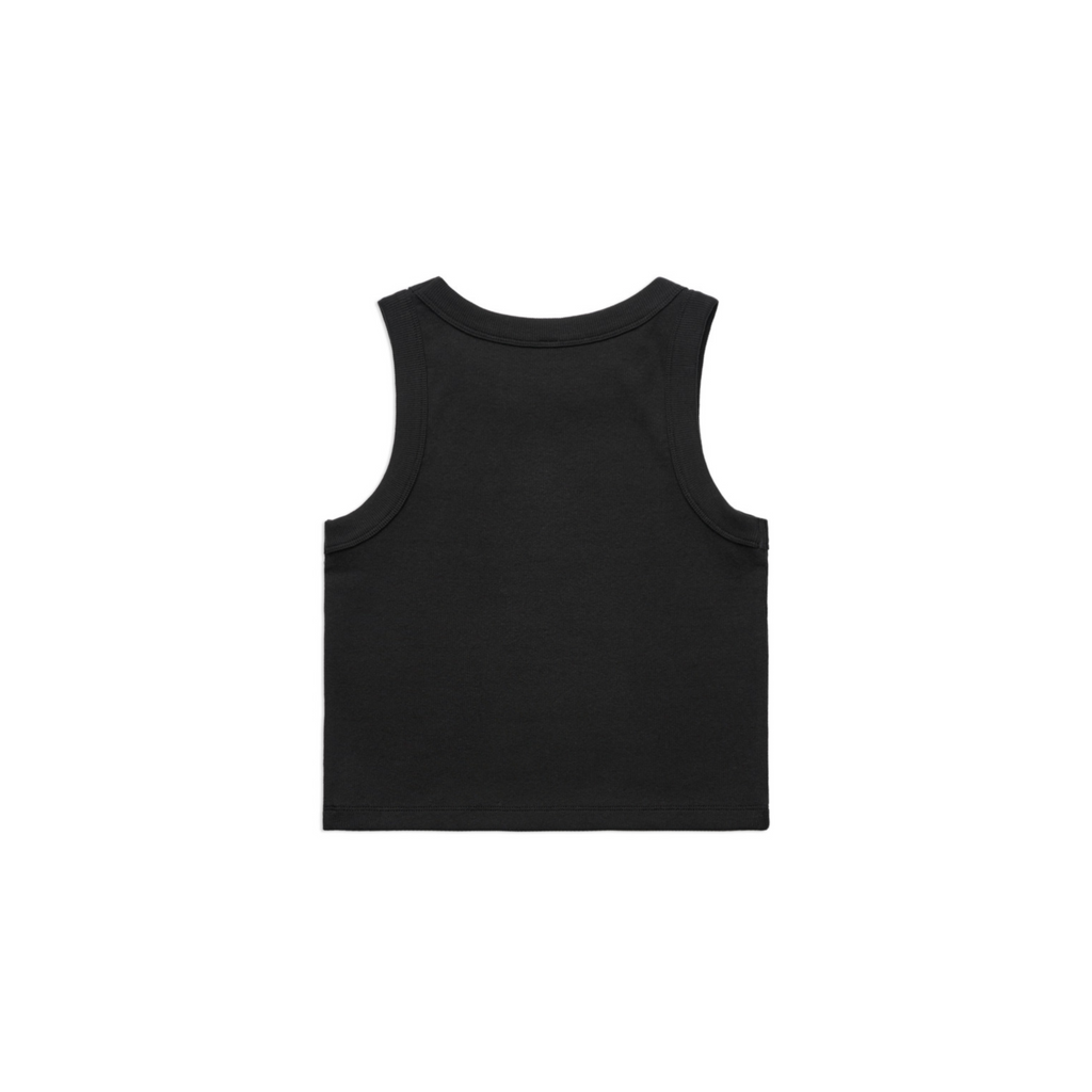 Born Billionaire Women’s Organic Cotton Ribbed Crop Tank