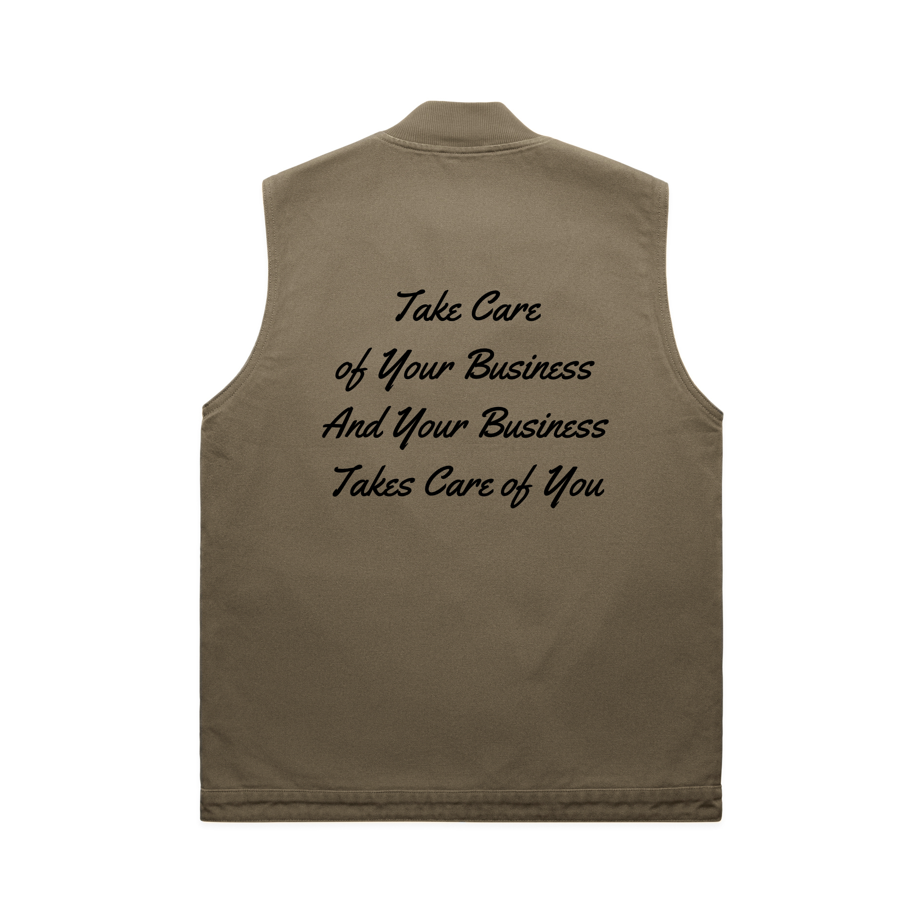 Born Billionaire Heavy Cotton Canvas Work Vest