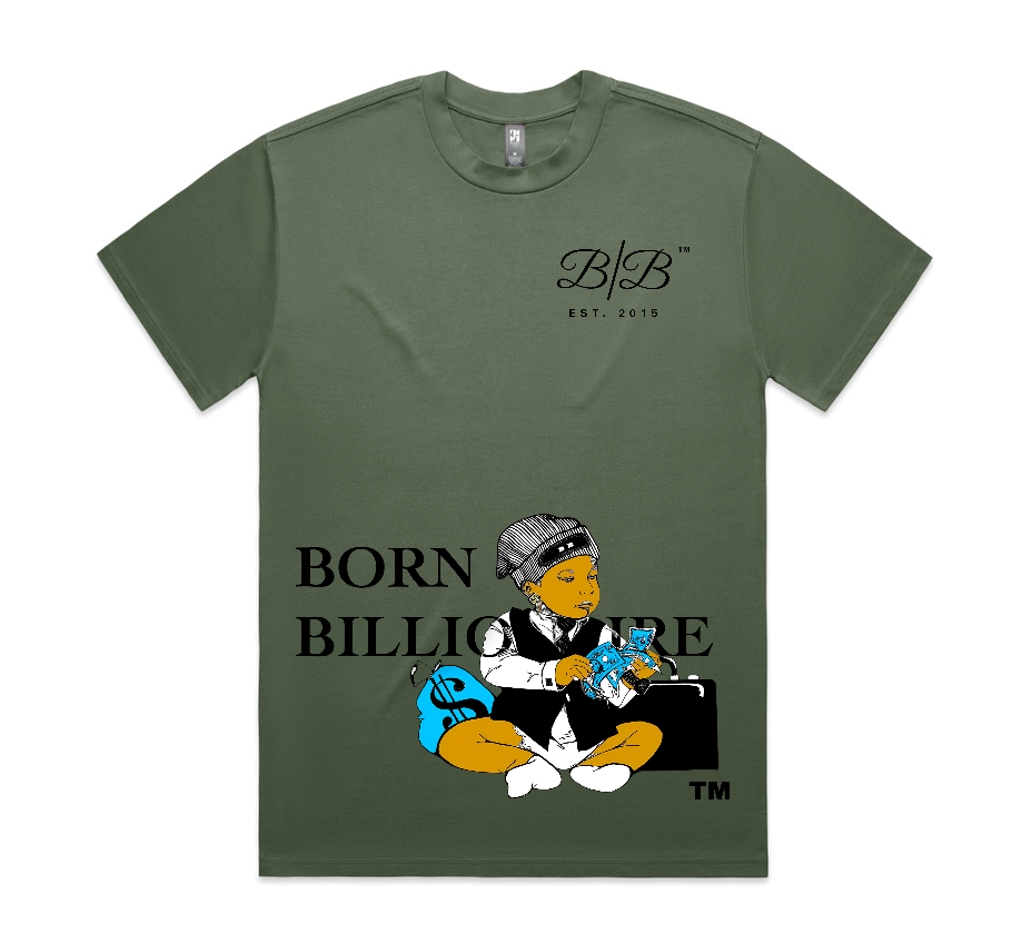 Born Billionaire Heavyweight Signature Tee