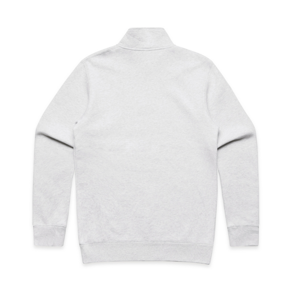 Born Billionaire Suede Patch Quarter-Zip