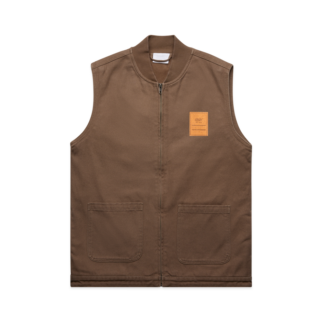 Born Billionaire Heavy Cotton Canvas Work Vest