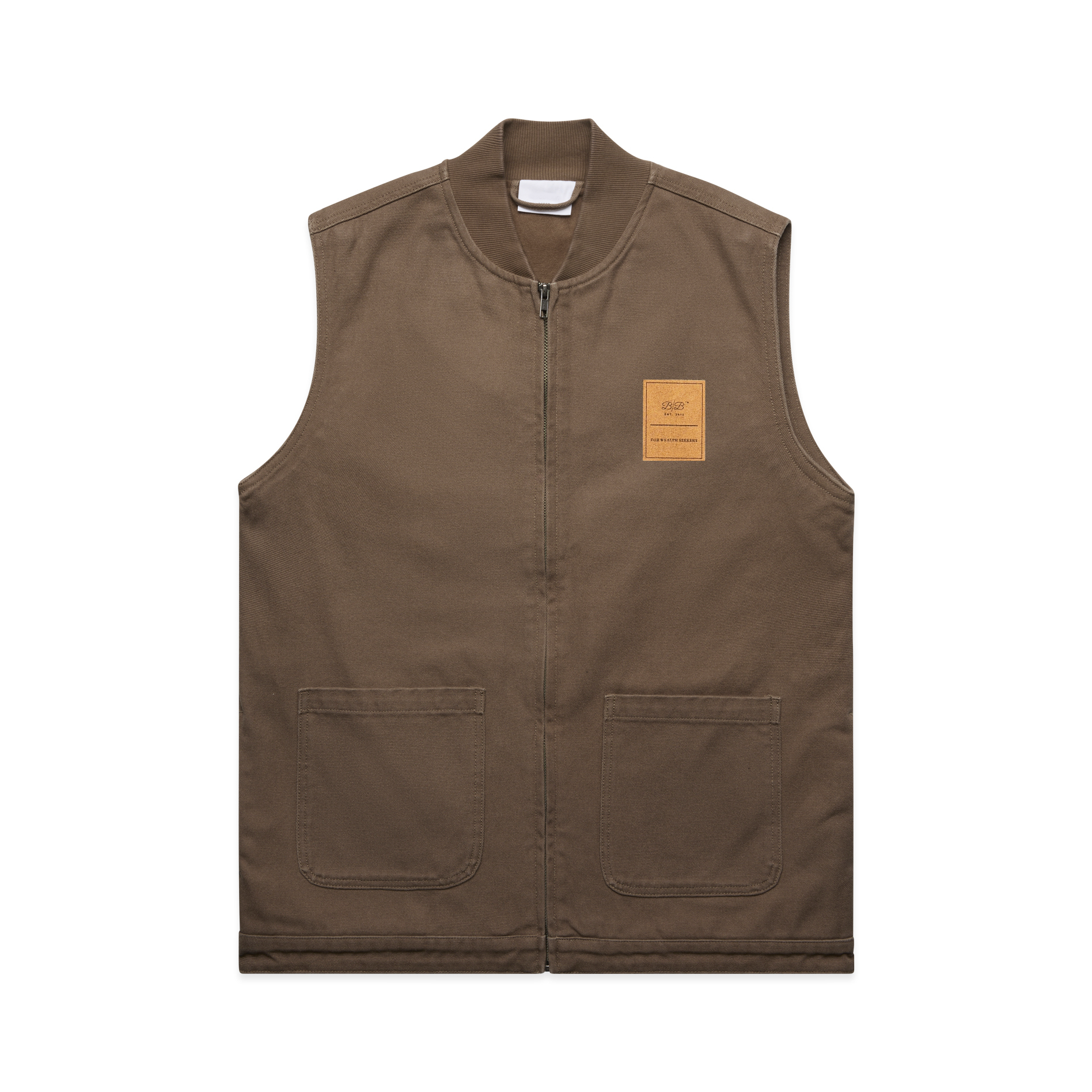 Born Billionaire Heavy Cotton Canvas Work Vest