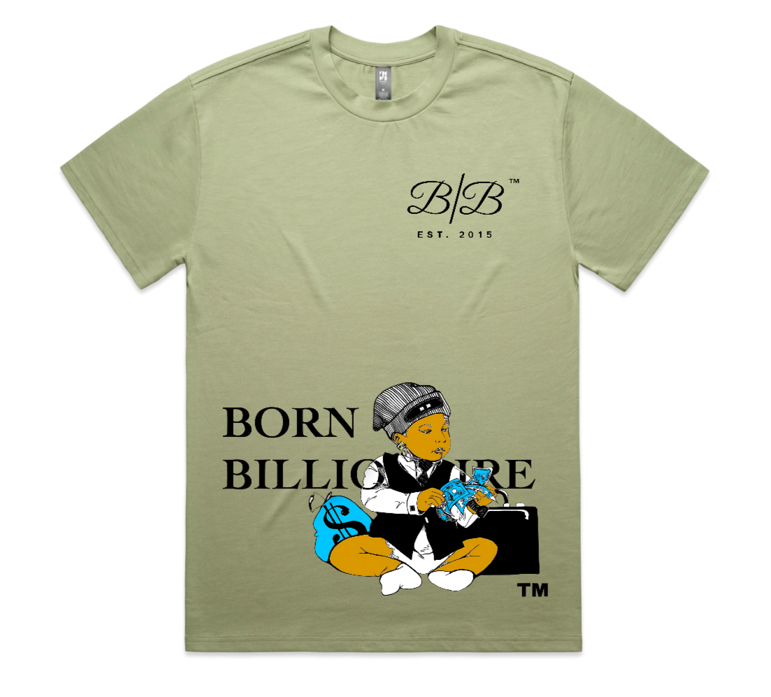 Born Billionaire Heavyweight Signature Tee