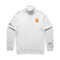 Born Billionaire Suede Patch Quarter-Zip