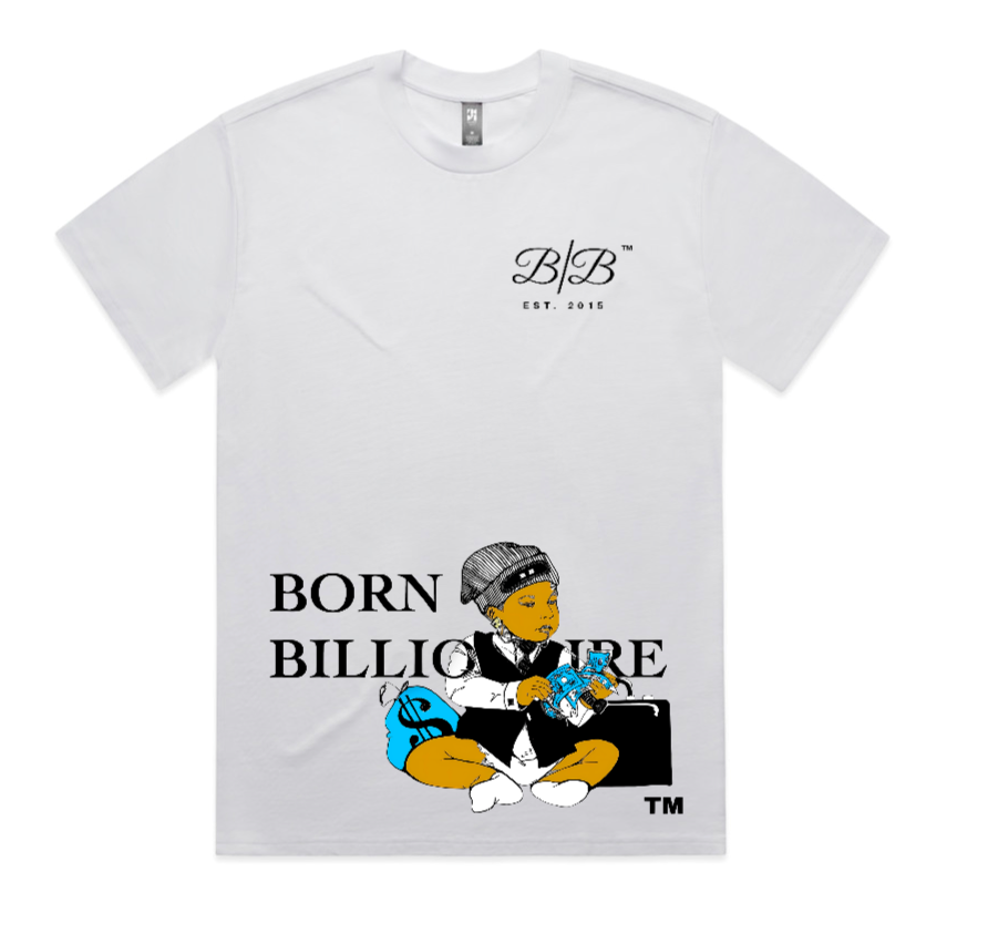 Born Billionaire Heavyweight Signature Tee