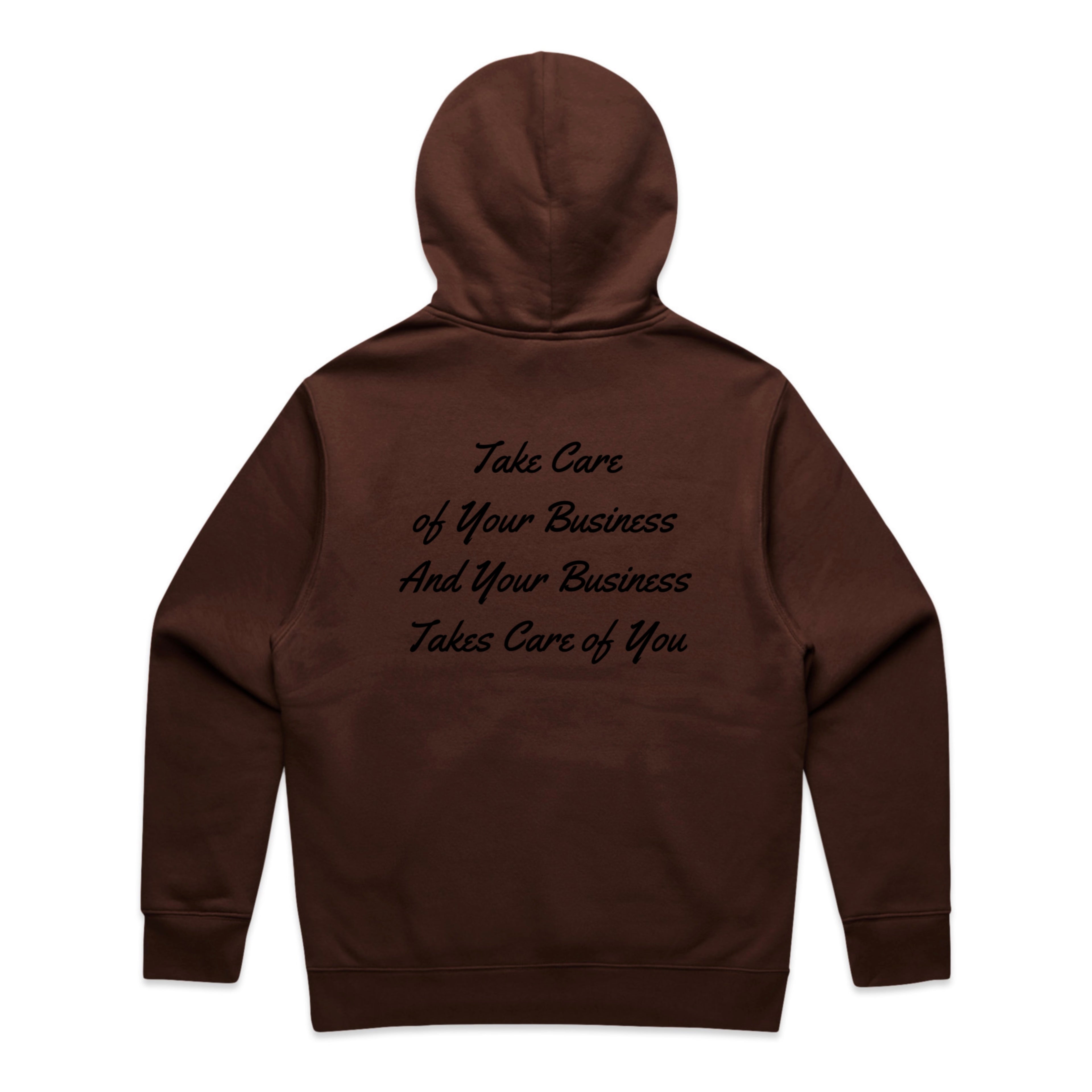 Born Billionaire Suede Patch Relaxed Hoodie