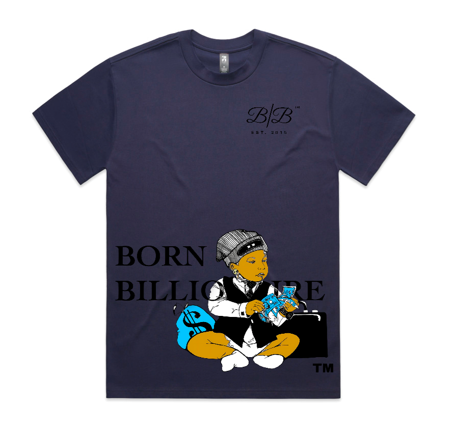 Born Billionaire Heavyweight Signature Tee