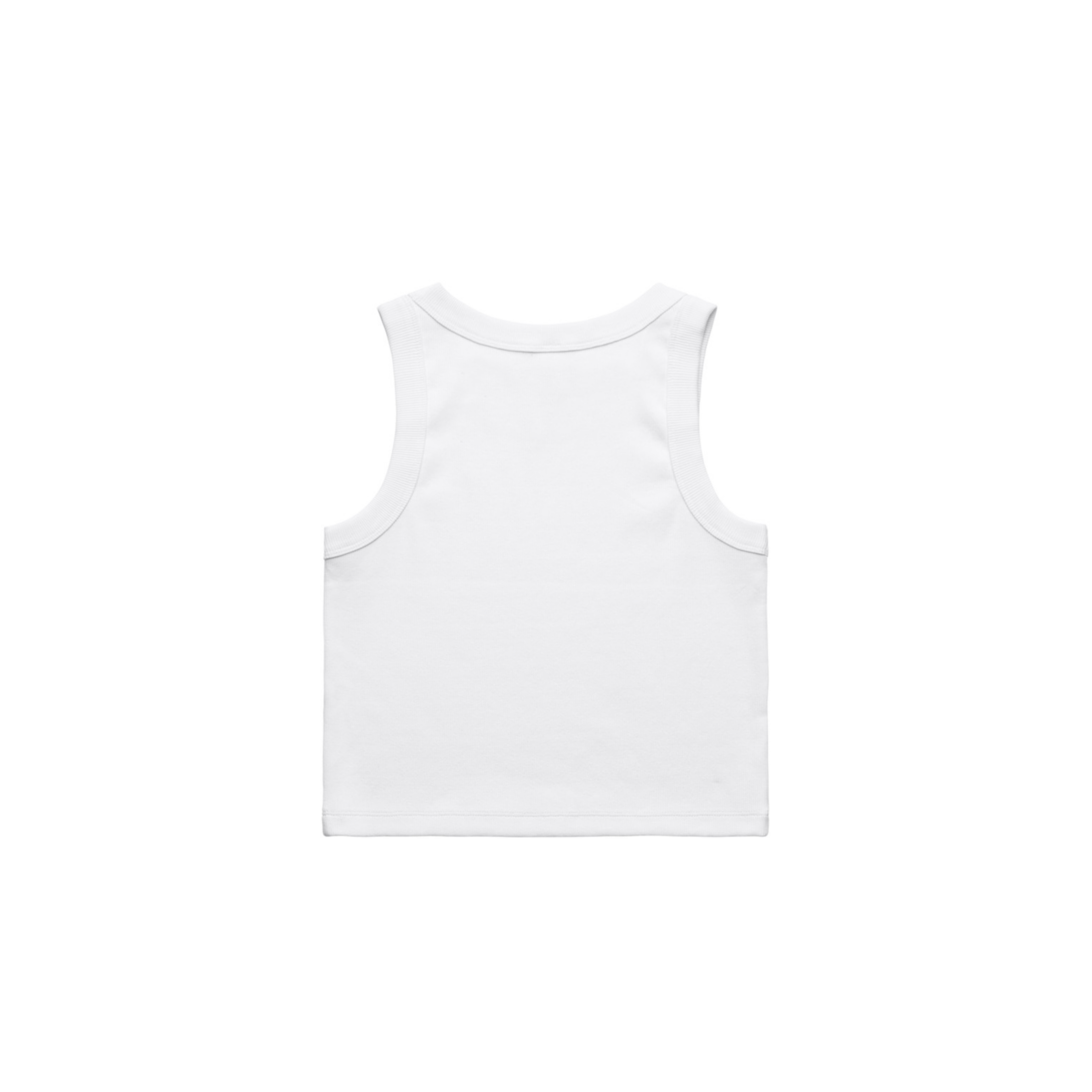 Born Billionaire Women’s Organic Cotton Ribbed Crop Tank