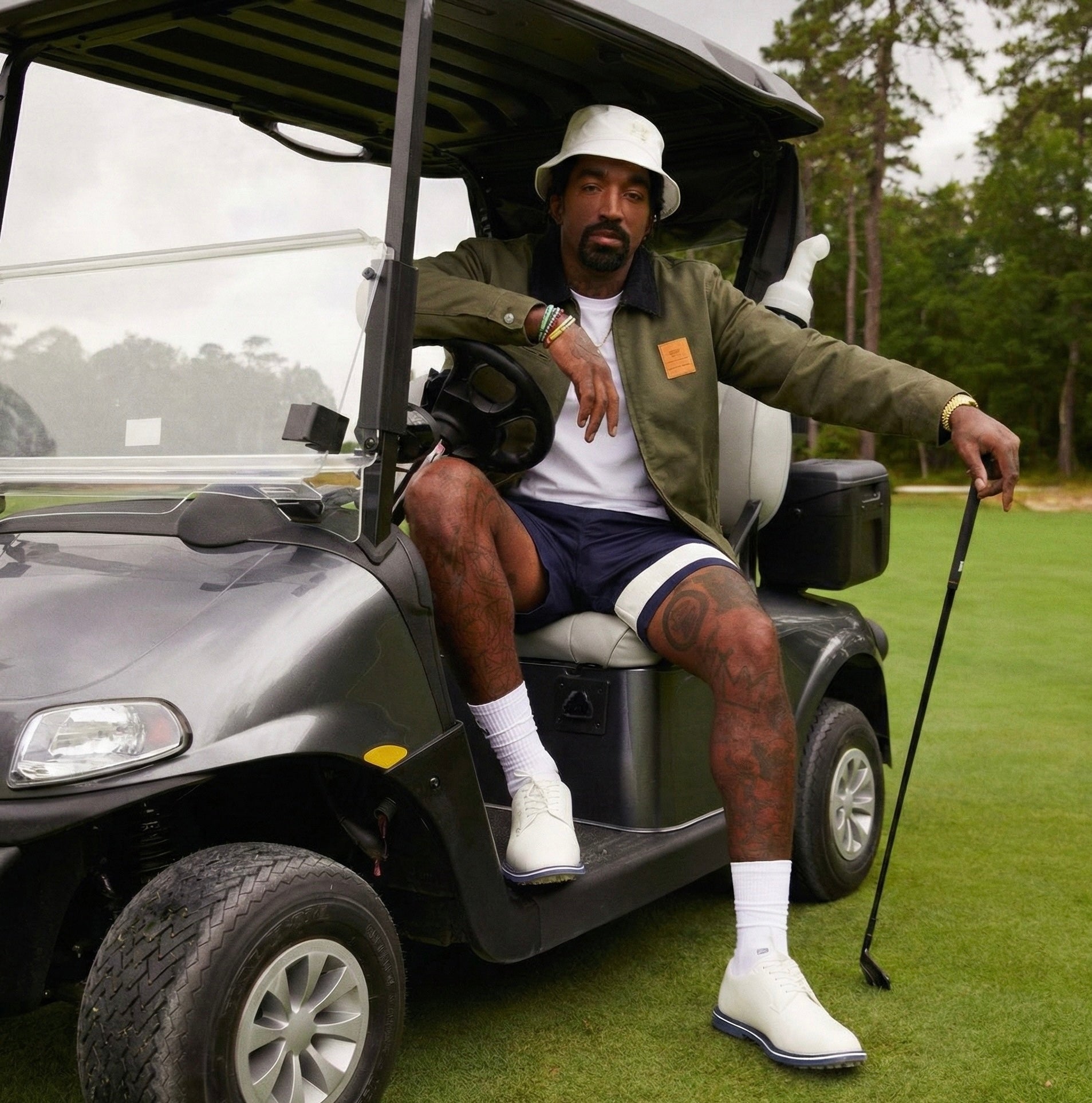 Born Billionaire Heavy Cotton Canvas Collared Jacket