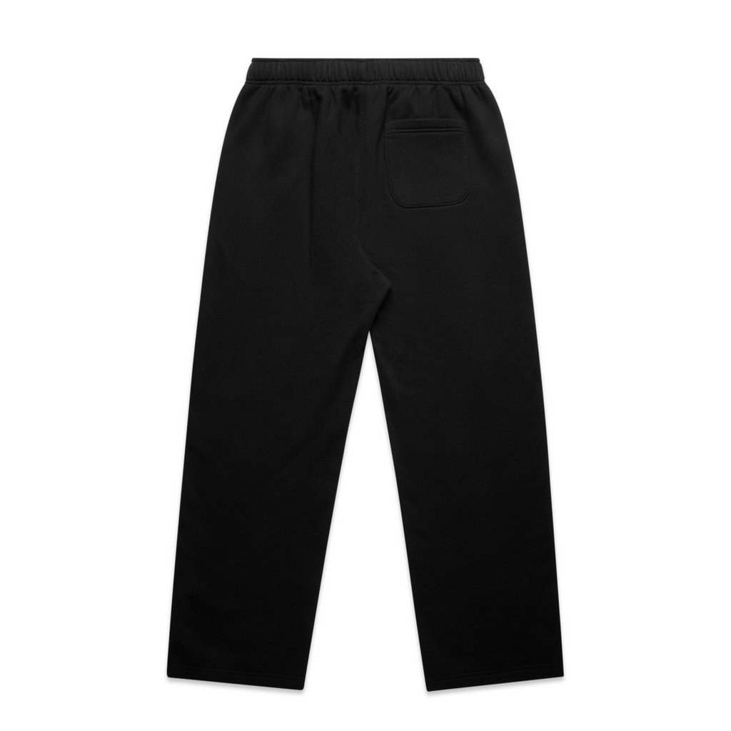 Born Billionaire Suede Patch Cuffless Sweatpants