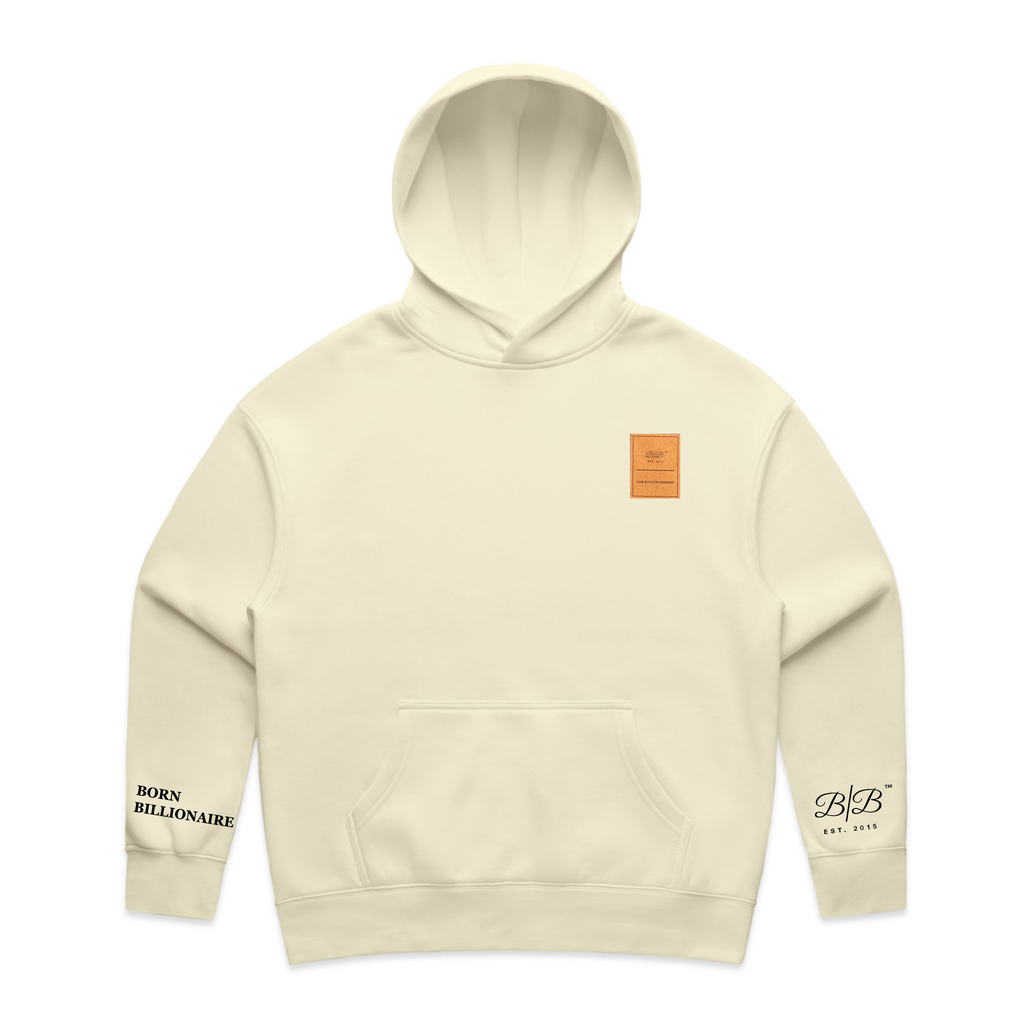 Born Billionaire Women’s Suede Patch Relaxed Hoodie