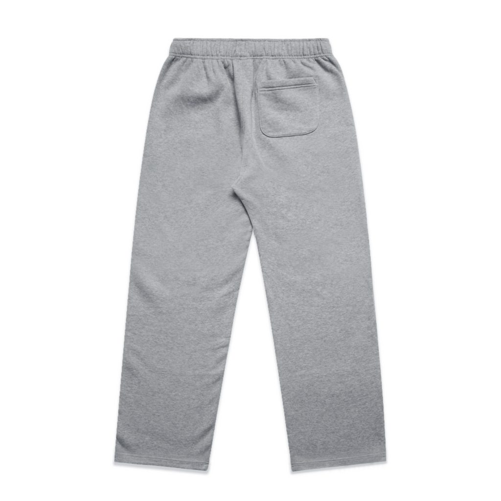 Born Billionaire Suede Patch Cuffless Sweatpants