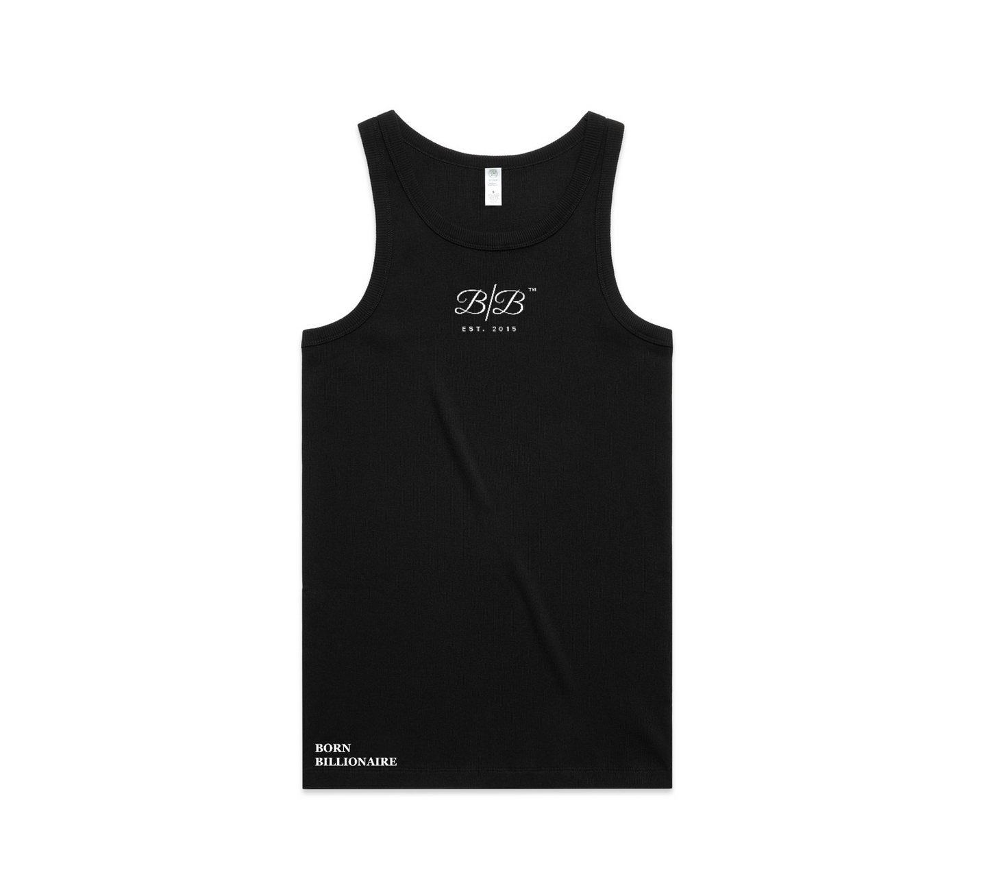 BORN BILLIONAIRE ORGANIC RIB TANK