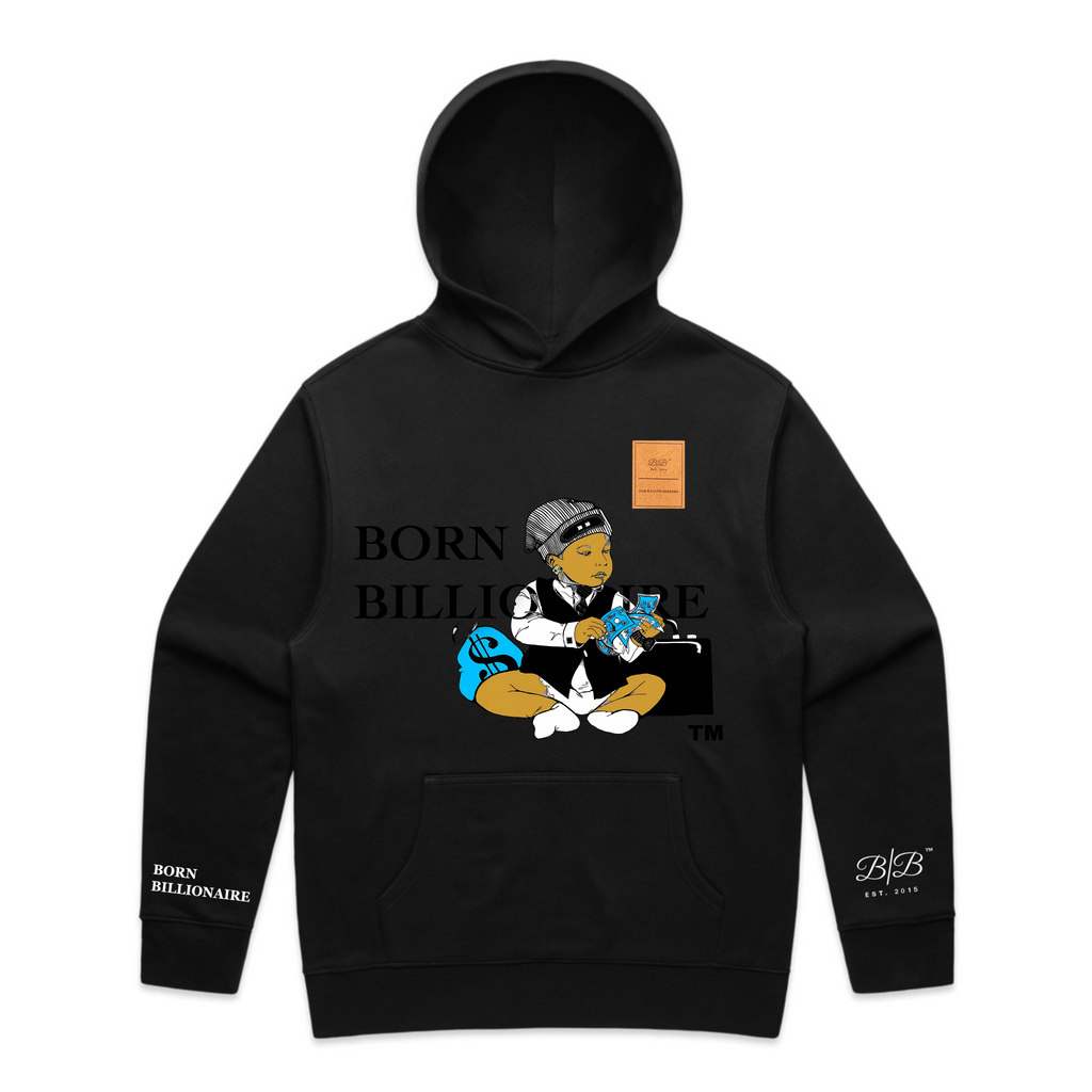 Born Billionaire Signature of Value Relaxed Hoodie