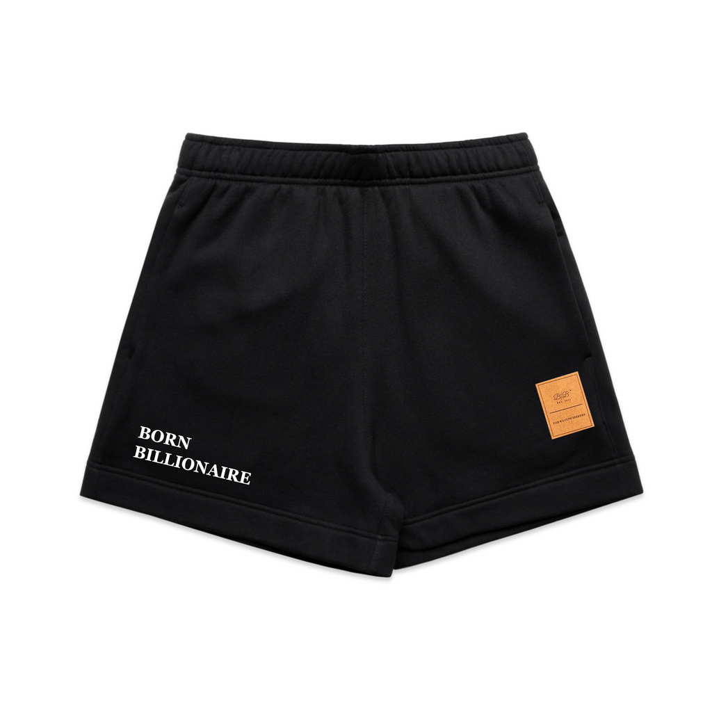 Born Billionaire Women’s Suede Patch Relaxed Short