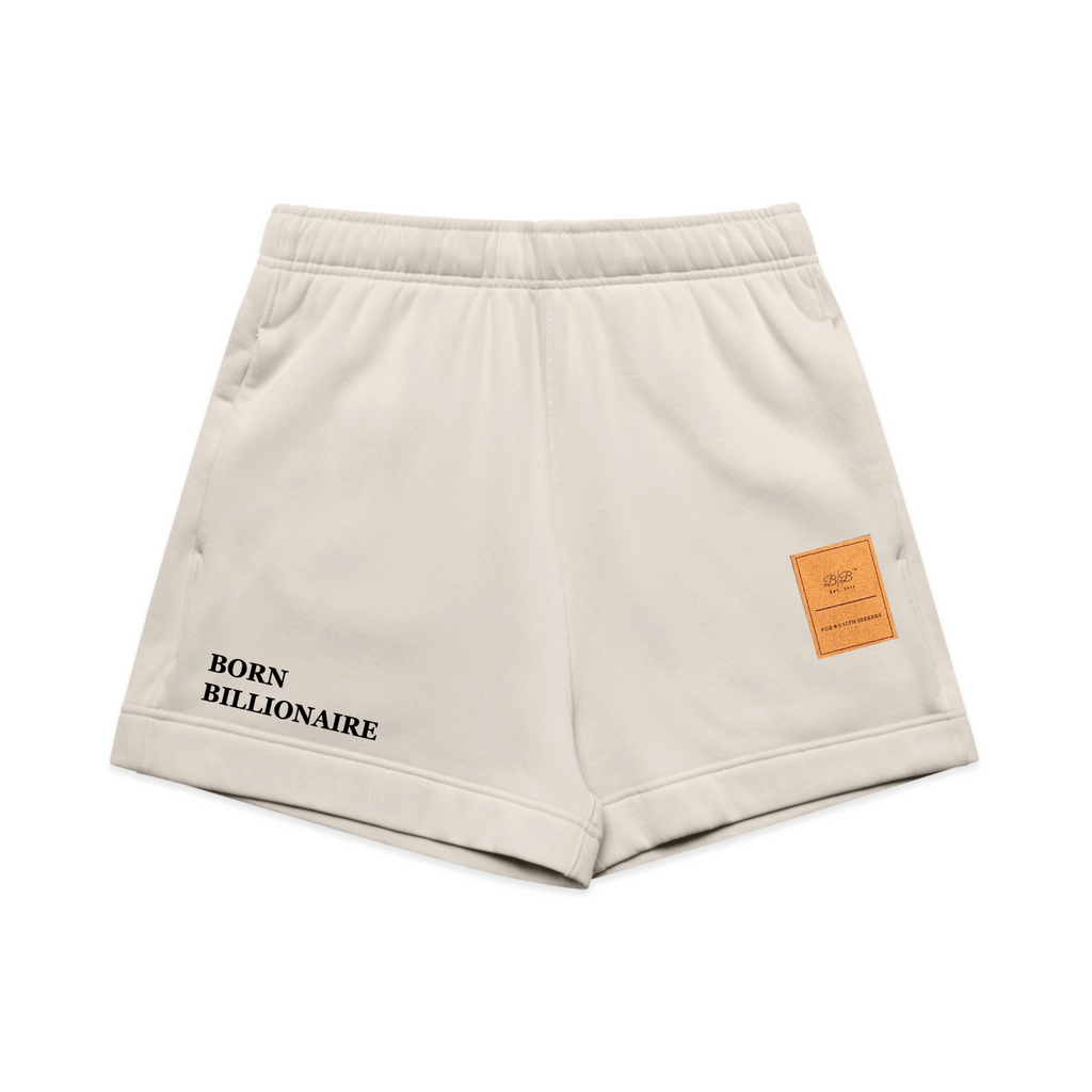 Born Billionaire Women’s Suede Patch Relaxed Short
